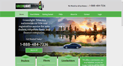 Desktop Screenshot of greenlighttitles.com